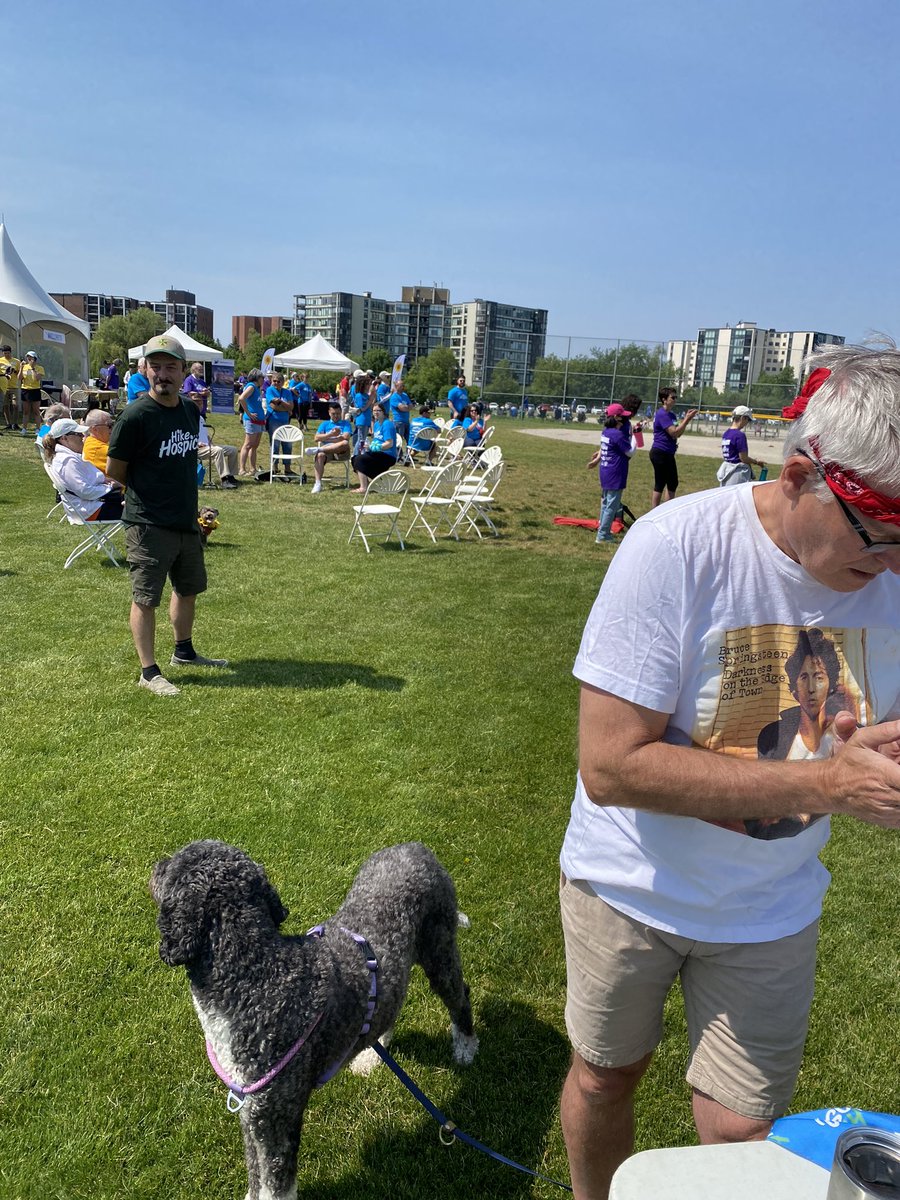 Thrilled to be hiking for #wellingtonhospice today in #guelphwellington