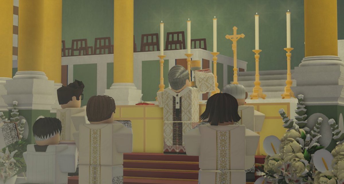 ImmediaRBLX's tweet photo. Today, the Archbishop of Westminster celebrated Mass with the Clergy of Westminster for the Solemnity of the Most Holy Trinity.

In his homily, he reminds us of our unity with God, and the love that God has for all of us. https://t.co/9mA5bw6wTo