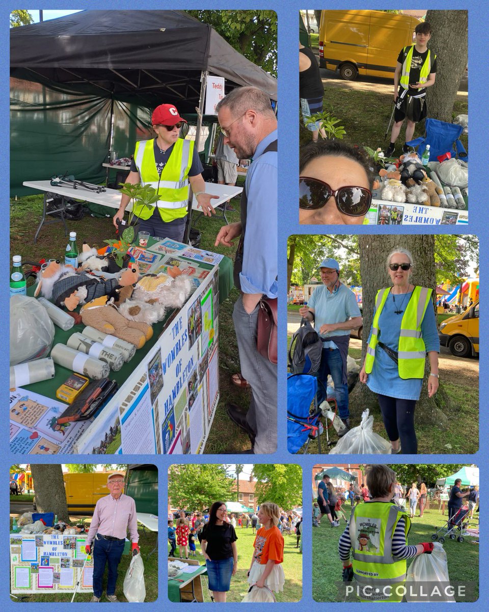 Thanks to the 10 volunteers who helped out at Brompton Carnival giving up their time to volunteer on a bank holiday Monday. A fantastic family friendly event with superb sunshine and plenty of summer vibes ❤️🌞 #womblepower