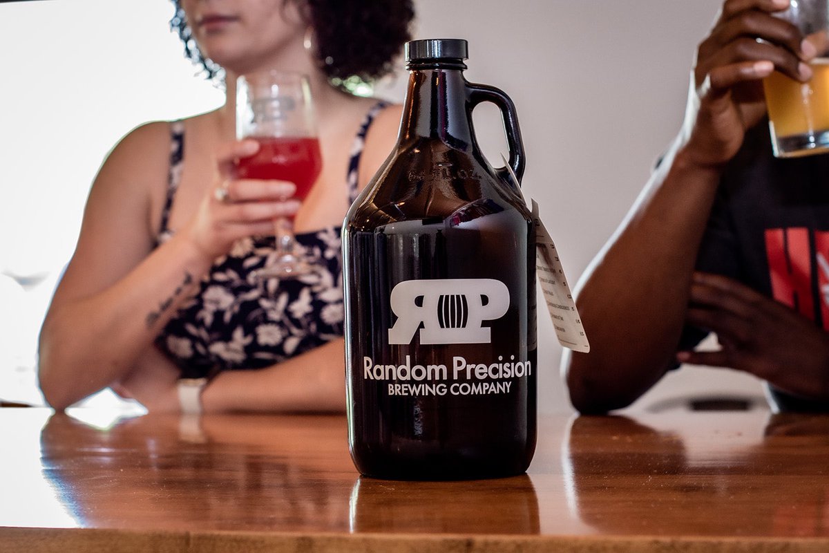 Don’t forget to grab a growler to go. It’ll taste just as fresh tomorrow at your place.  Stop in today 1-7pm. 
#randomprecisionbrewing #inworthington #drinkupcolumbus #ohiocraftbeer #worthingtonohio #columbuscraftbeer #sourbeer #barrelagedbeer #columbusunderground #sundayfunday