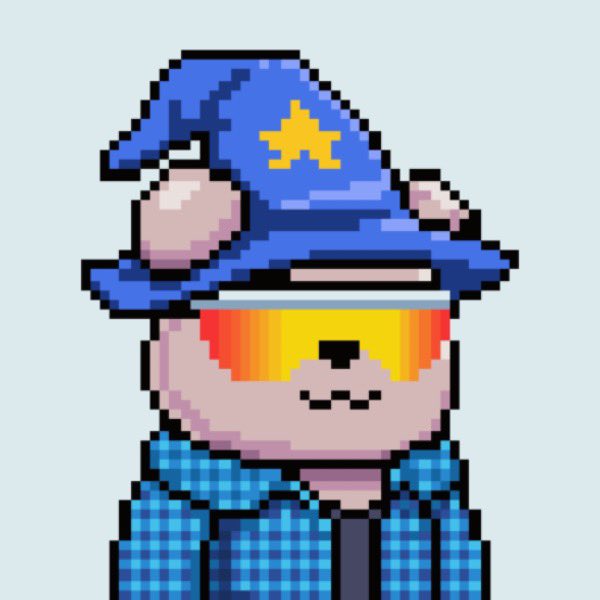 Wizard bought a wizard bear <a href="/BitcoinBearsOrd/">Bitcoin Bears</a>