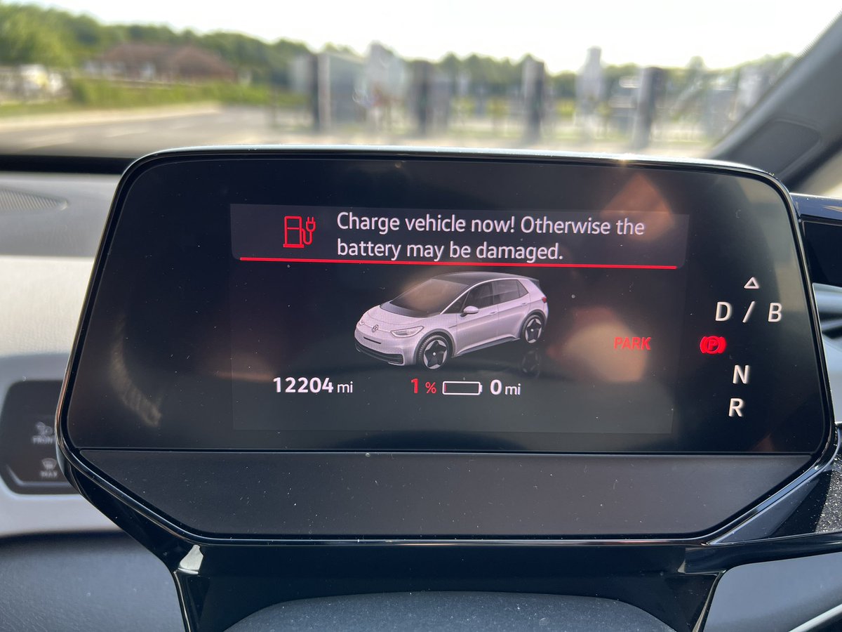 Arriving at the charging station as calculated today 😅 Thanks <a href="/InstaVoltUK/">InstaVolt</a> for the facility at Banbury  #ElectricVehicles #RowanAtkinson #win