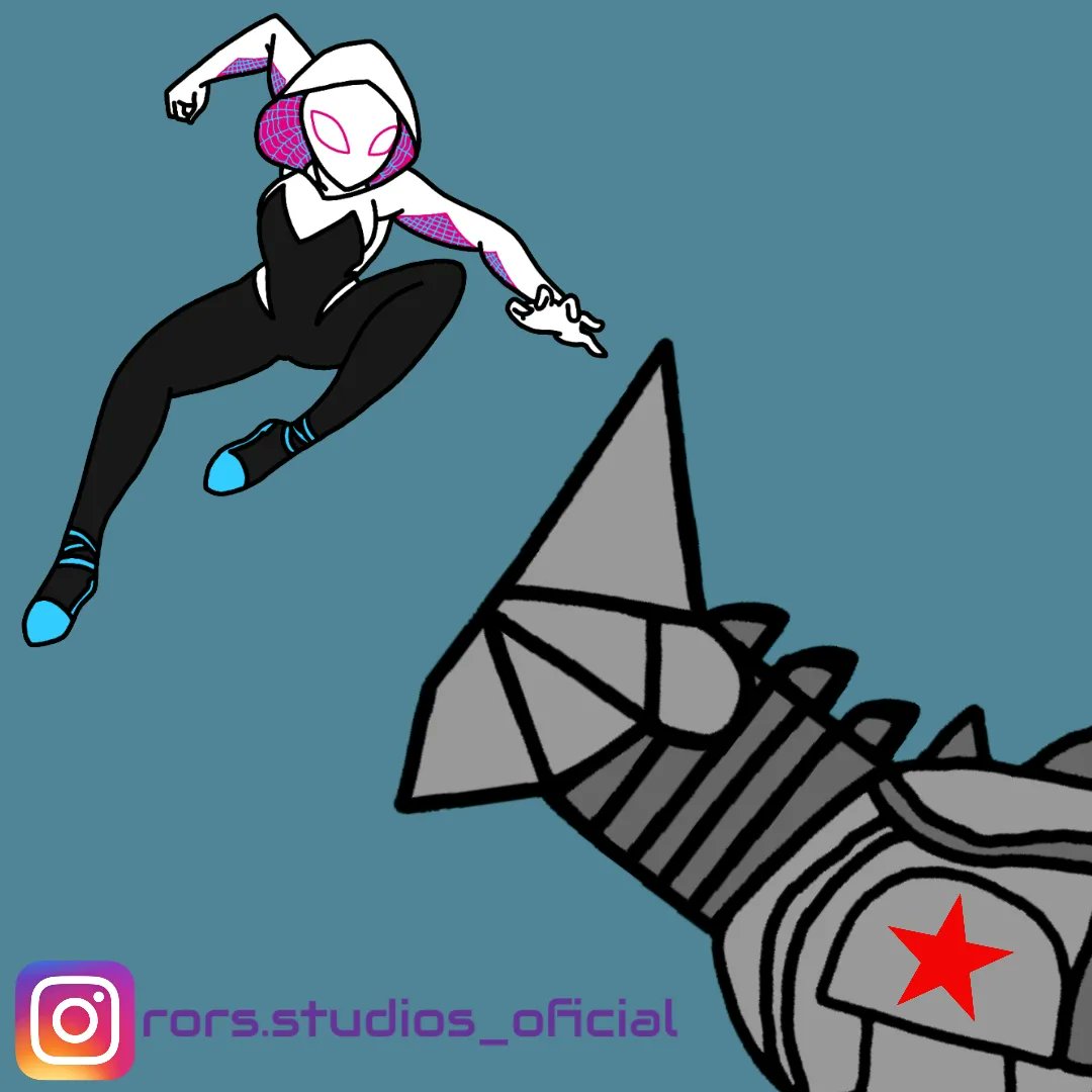 6364Rorschach's tweet image. Spider-Gwen y Miles Morales vs Rhino y The Spot.
Dibujos dedicados para:
@EmilioTrevino_ #alondrahidalgo @IbarrecheJavier 
Soy gran fanatico de ustedes tres y espero que les gusten mis dibujos ^^