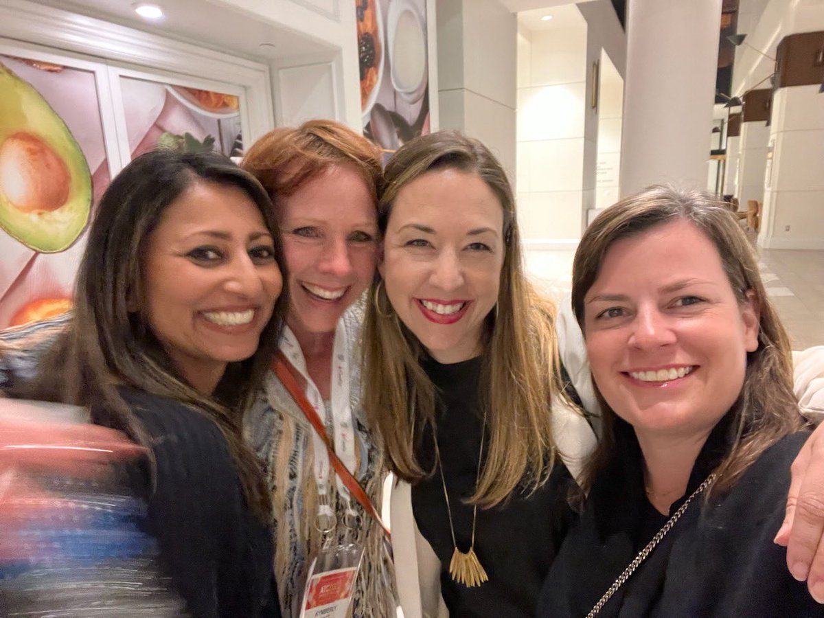 Best part about meetings? Reconnecting with your liver friends 🥰 #ladiesoftheliver @AST_info @AST_LICOP #ATC2023 @kymwatt @elizabeth_verna @AnjanaPillaiMD