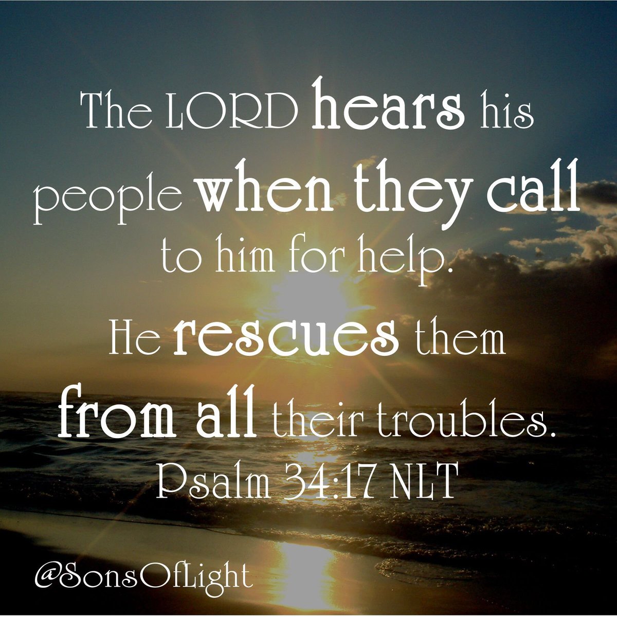 I never stop praying because I know The Lord our God hears us
#PraiseTheLord 
Amen