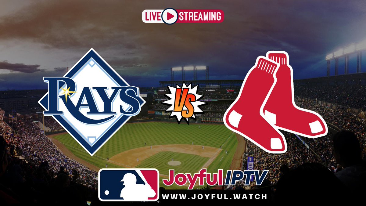 #MLBGameDay: Catch the Tampa Bay Rays vs. Boston Red Sox game on the best streaming service with 16000+ worldwide TV channels & 100000+ VODs! #RaysVsRedSox