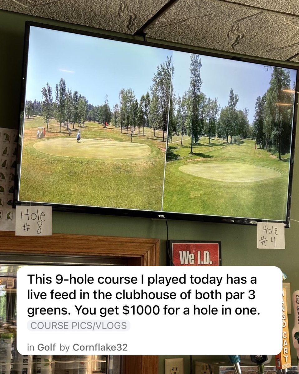 ForePlayPod's tweet photo. Live streaming Par 3’s is just flat-out awesome.

(via cornflake32 Reddit) https://t.co/F2OYqdk6kB