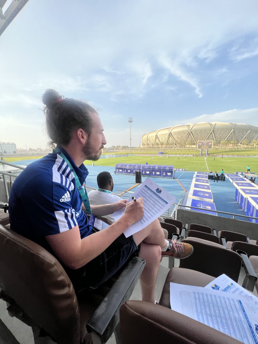 InterDeZamora's tweet photo. Estamos asistiendo al torneo ⁦@DawriMadaris⁩ que se está celebrando en Arabia Saudí, viendo potenciales jugadores que se unirán a nuestro club!! https://t.co/9yALqMkJSS