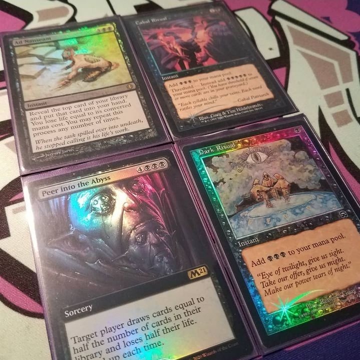Girls don't want boys, girls want Rebecca Guay foil Dark Rituals 🥰