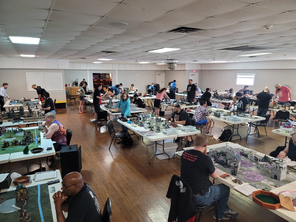 GnoblarG's tweet photo. AFD6 Age of Sigmar, Game #4! https://t.co/GQGyT51XhL