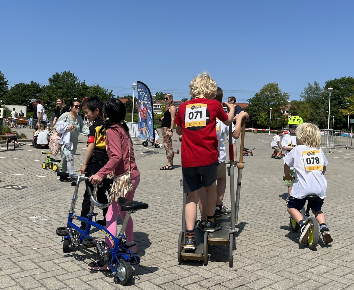 cycle_fun's tweet image. FUNBIKING @ Tommy Tomato Kidsraces Haarlem 🏁🥳