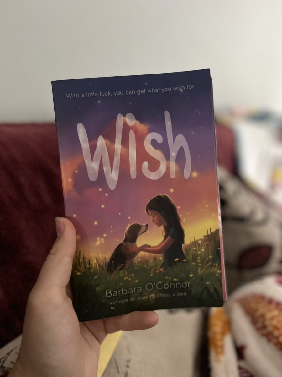 The Bebe is napping so I was able to finish up this gem. I always schedule way too many #books every month but I’m really glad I decided to squeeze this one in. I really enjoyed myself.

Wish by Barbara O’Connor

@SquareFishBooks #middlegradebooks