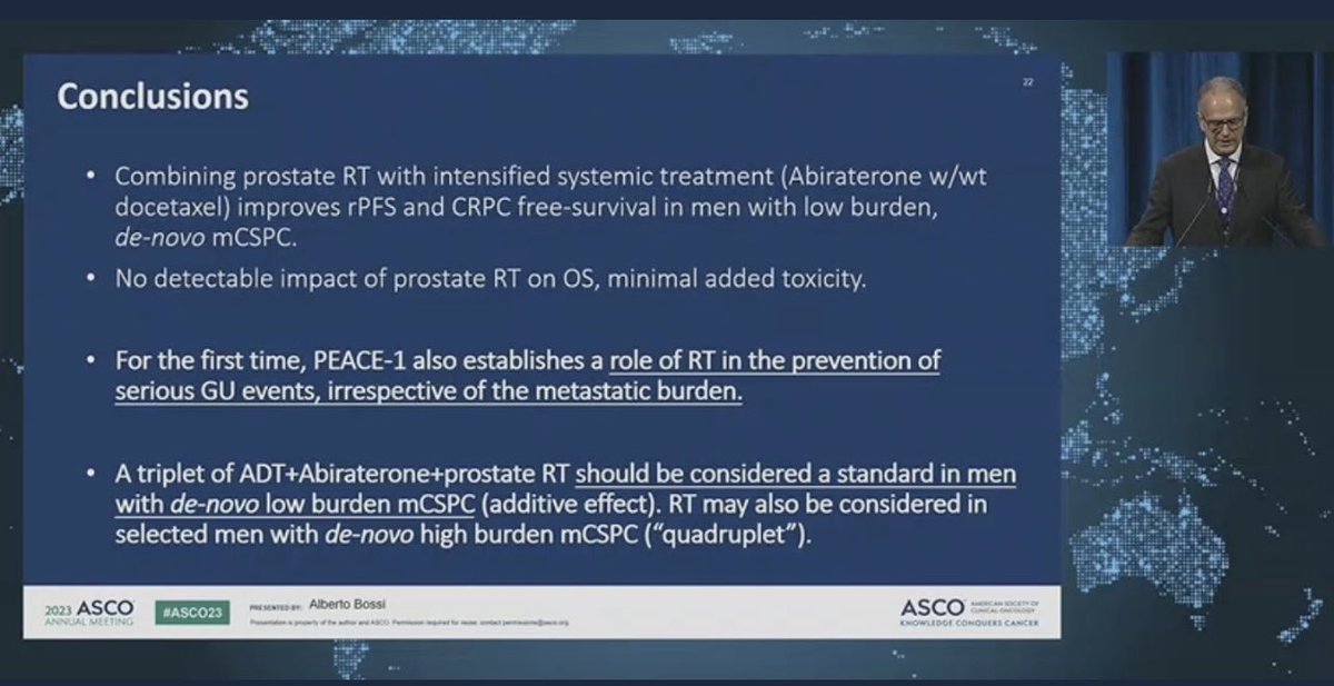 RT 🔫 a la prostata Can consider for select patients with a higher Volume metastasis? 

#radiationtherapy #radioterapia #oncologiaradioterapica #radioncology #prostatecancer #uroonco #urooncology #cancerprostata #radonc.