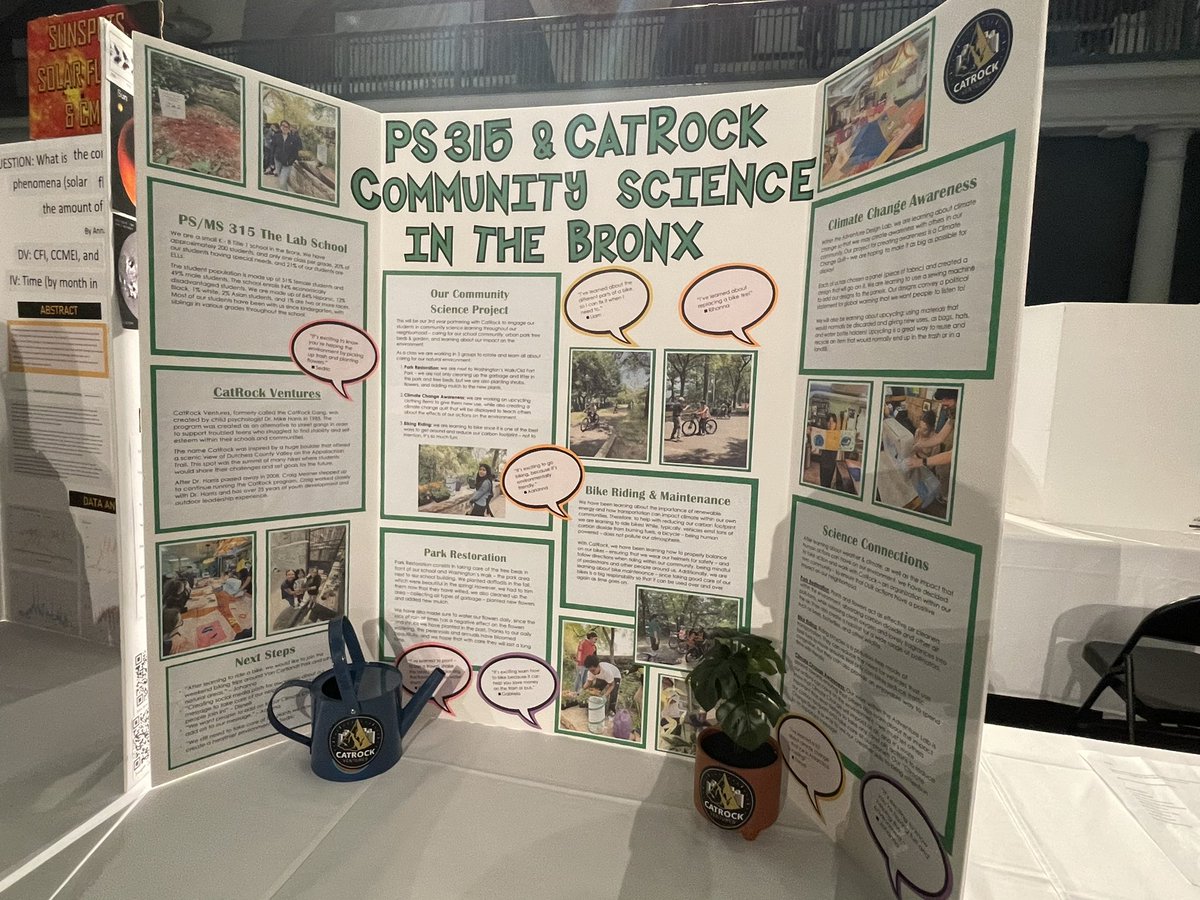 MsRuthy315's tweet photo. What a pleasure to be a part of this year’s @NYC_UA #UAExpo at the @AMNH 🪴 We were able to share our #CommunityScience project and work with @CatrockVentures in the Hall of Ocean Life — under the whale! 🐋 It was amazing! @PS315LabSchool @CSD10Bronx https://t.co/l8Hu30felC