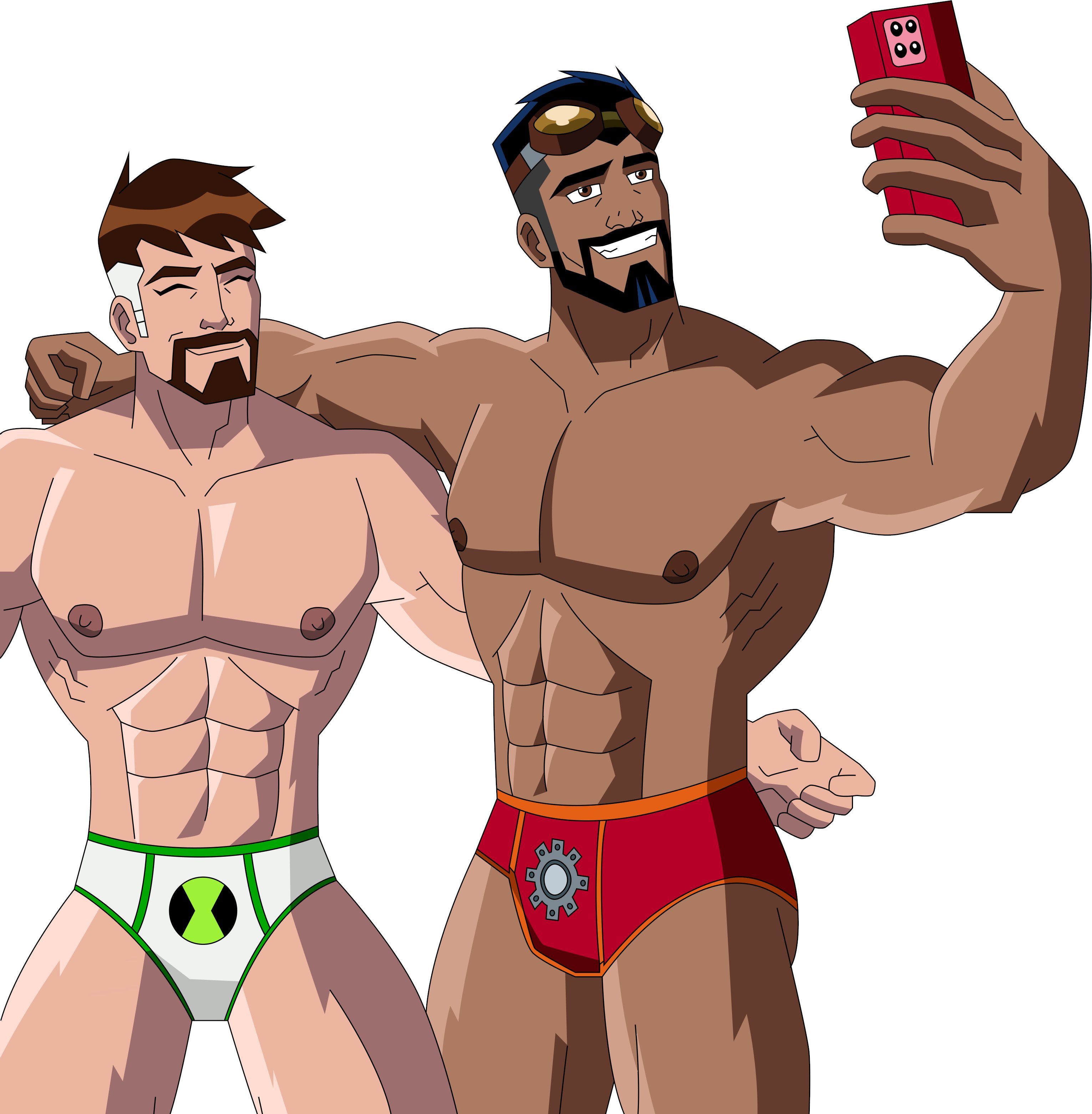 Angel DMM on X: Ben 10,000 But shirtless with Biomnitrix! #Ben10 #bara   / X