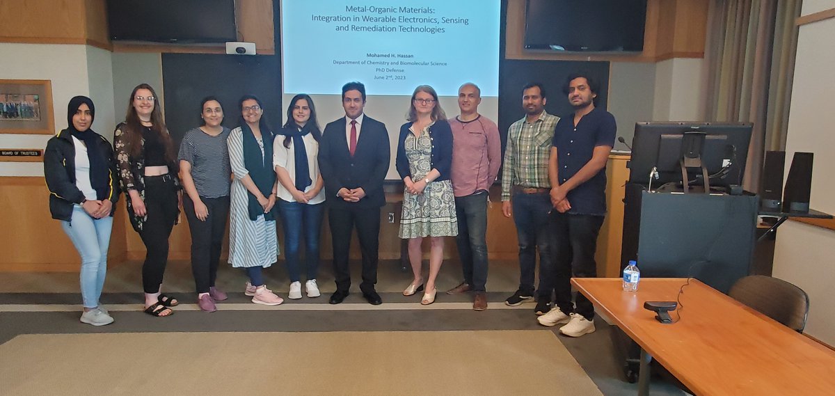 SilvanaAndrees1's tweet photo. Congrats to our newest PhD, Mohamed Hassan. Bittersweet to see him go, but excited for his next venture and soo proud of his accomplishments. Can't wait to see his bright future starting with his new position at UPenn. https://t.co/gILpu1cC6t