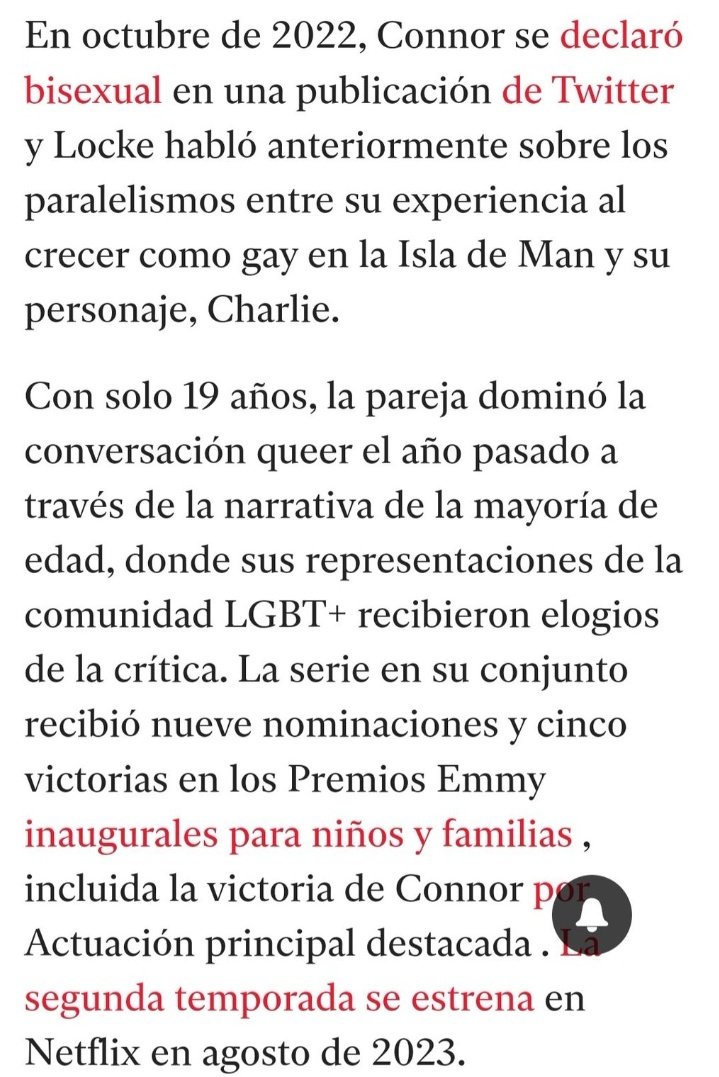 🇩🇴: Joe Locke incorporado en la Lista del Orgullo Independiente 2023 con Kit Connor 🌈 

🇺🇸: Joe Locke incorporated  in the Independent Pride List 2023 with Kit Connor 🌈