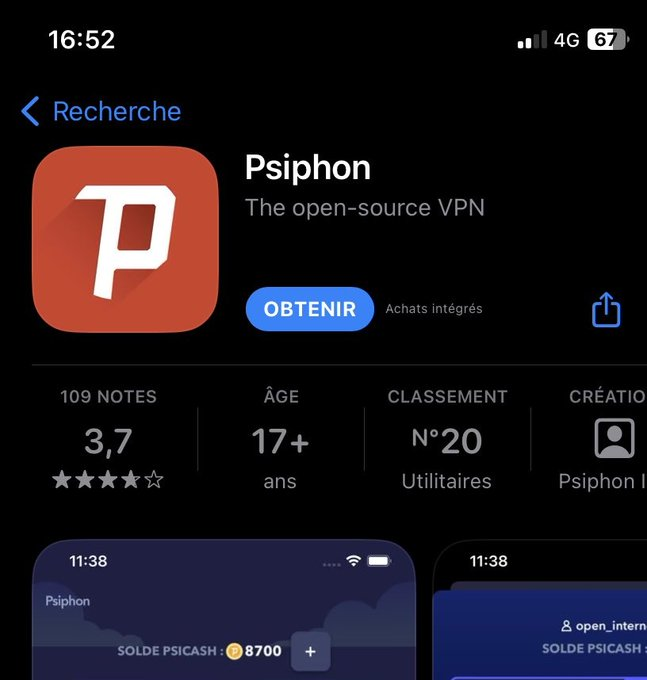 njaay_lahad's tweet photo. L'internet mobile est disponible avec ce VPN Psiphon, télécharger et naviguer en sécurité.
PARTAGER SVP🚨🇸🇳
#FreeSeneagal https://t.co/YQVU8ELJYq