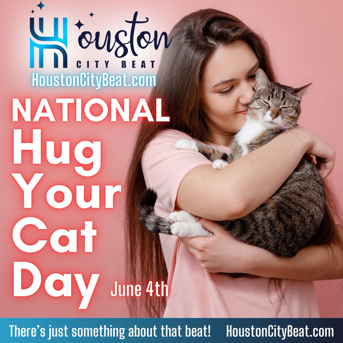 It’s National Hug Your Cat Day! Have a purr-fect day holding and hugging your favorite feline. 

#NationalHugYourCatDay
#CatDay
#Cat
#Cats
#Kitten
#Kitty
#Houston