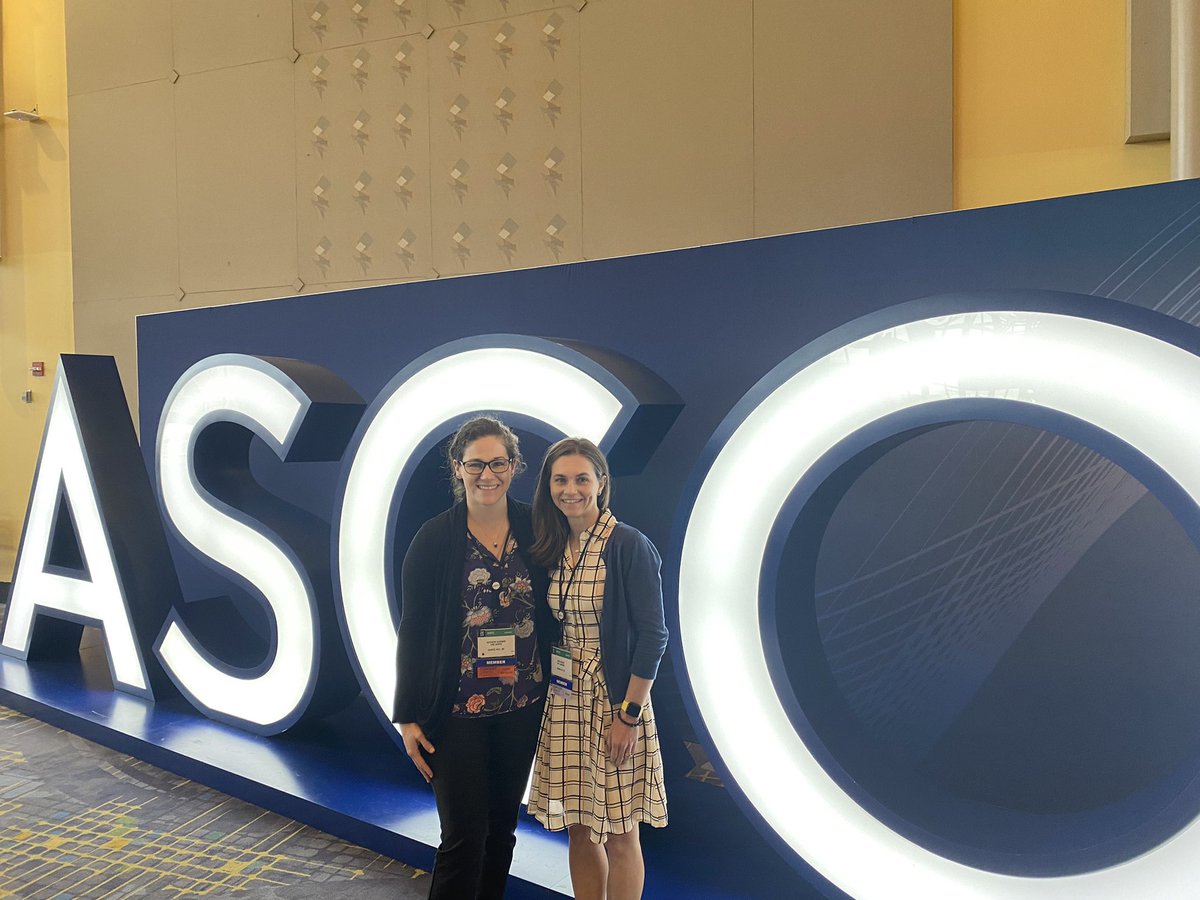 Sisters who #conquercancer! Awesome to hang out with my gyn onc surgeon-scientist sister at #ASCO2023!