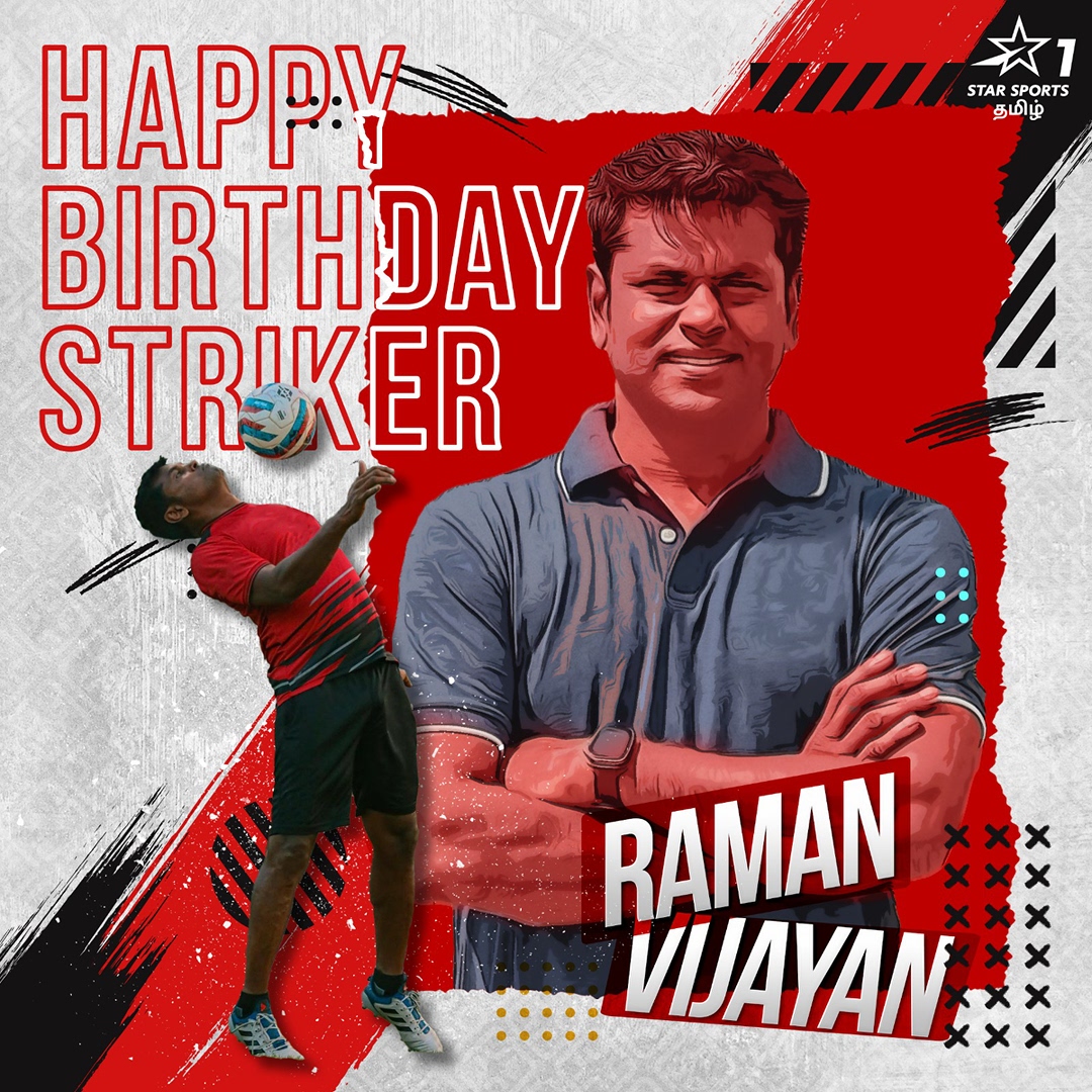 Star Sports Tamil on X: Happy Birthday My Dear Coach 🫡@vijayan04 #HBD  #RamanVijayan t.coSRGLu9qYkX  X