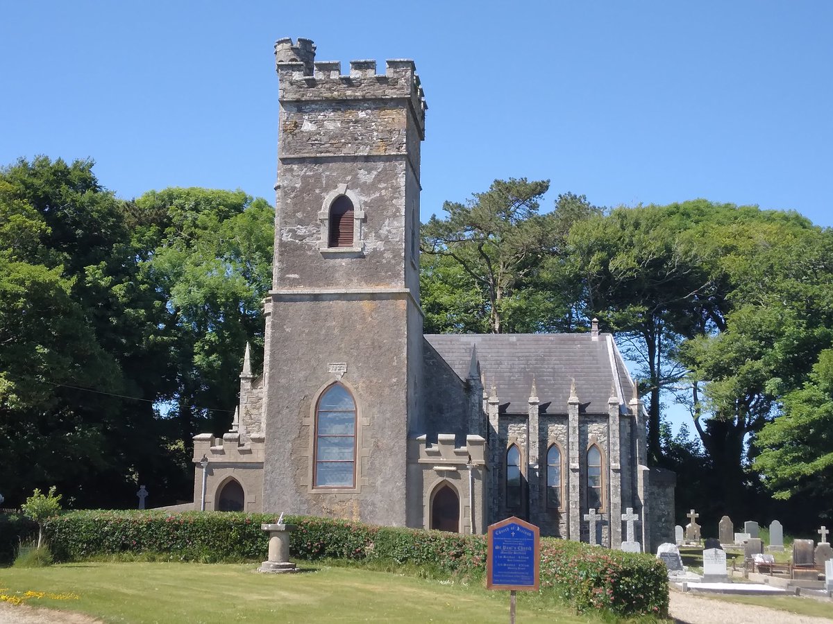 From St. Kevin's CoI in Hollywood to St. Paul's CoI in Bannow (Balloughton), Co. #Wexford, one of the 10 churches we visited in the 
Wexford &amp; Kilscoran Union of Parishes today. Many photos, both digital &amp; 35mm film, were taken by <a href="/iain_nash/">Iain Nash</a> &amp; I, &amp; will be posted/developed soon.