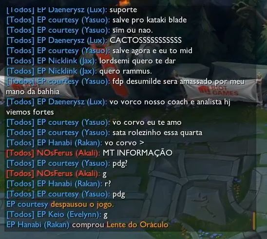 NUNCA MAIS EU PEGO YASUO CONTRA O NICKLINK! 