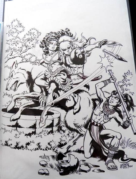 comicartfans's tweet photo. ComicArtFans Roundup - Wendy Pini Artwork - https://t.co/BFokeq66g9 #WendyPini #Elfquest #Cutter #Leetah #Rayek #ComicArtFans #ComicArt https://t.co/uqxWnAef9h