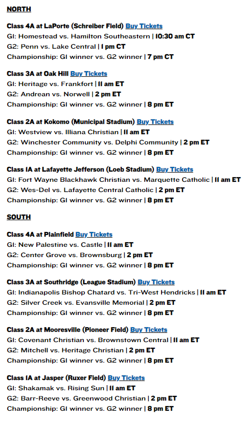 IHSAA (@ihsaa1) on Twitter photo Baseball Semi-State Schedules for next Saturday!
🏆🧢⚾️ <a href="/IHSBCA/">IN Baseball Coaches</a>
Details: ihsaa.org/sports/boys/ba… Baseball Semi-State Schedules for next Saturday!
🏆🧢⚾️ <a href="/IHSBCA/">IN Baseball Coaches</a>
Details: ihsaa.org/sports/boys/ba…