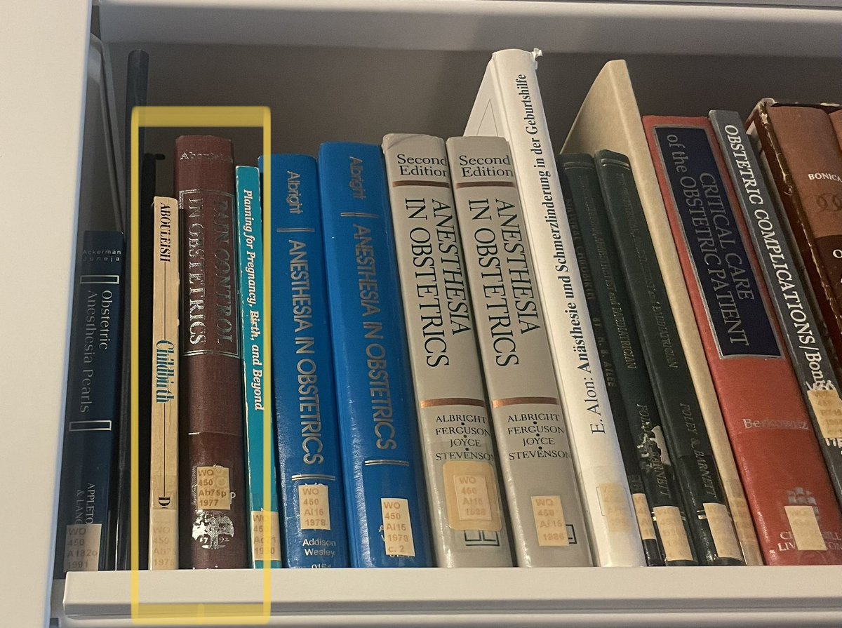 Every time I visit WoodLibrary, I stop in the stacks and locate my late father’s books! @TSAPhysicians @ASALifeline