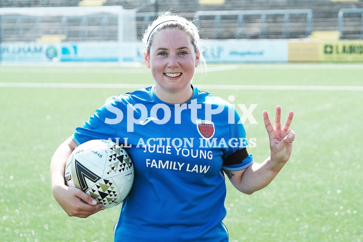 Forfar Farmington v Bonnyrigg Rose, SWF League One Play-Off, Station Park, Forfar, Scotland, Sunday Jun 4 2023.

#BetheDifference #fclub #SWFL1