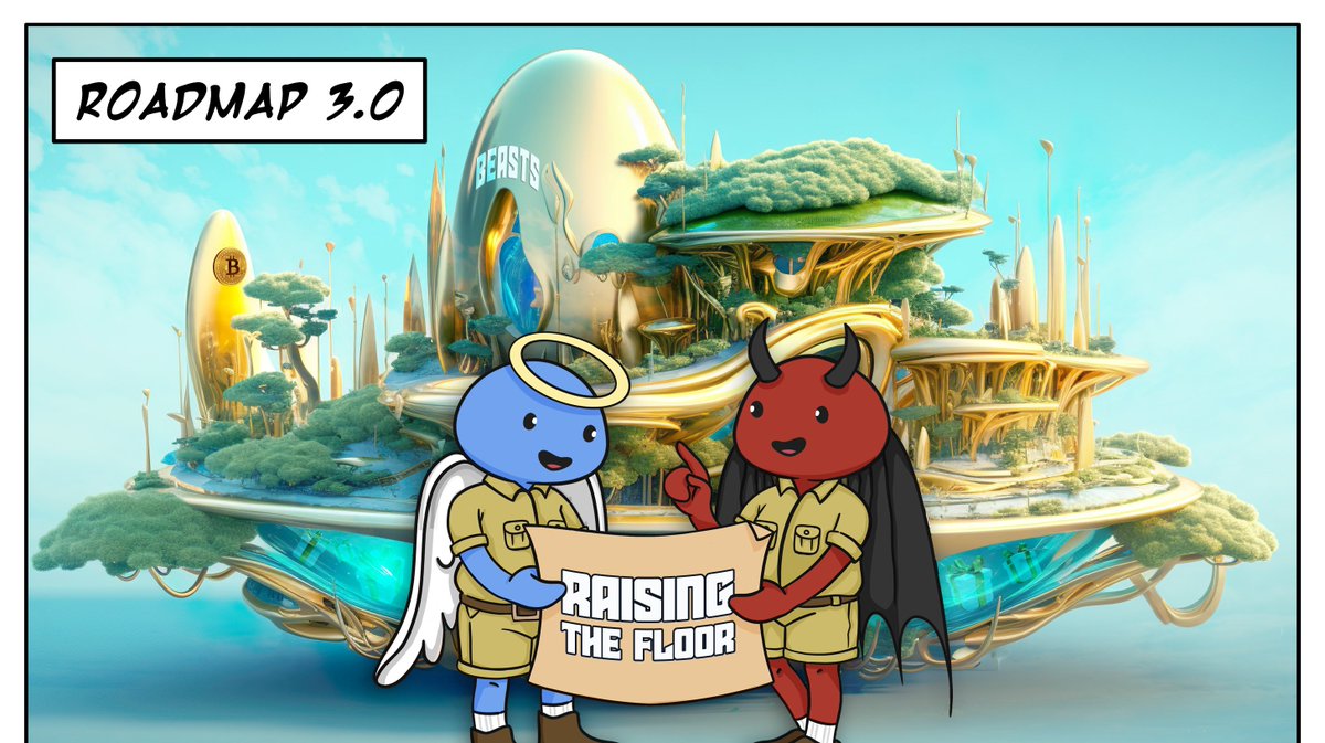 Last week we started our Roadmap 3.0 Stage 1 with a campaign called: Raising the Floor.
Raising the Floor is a 21 days event where we will have a new hunt with new and exciting prizes every week.

This roadmap will have three phases, followed by Stage 2. This week's hunt: