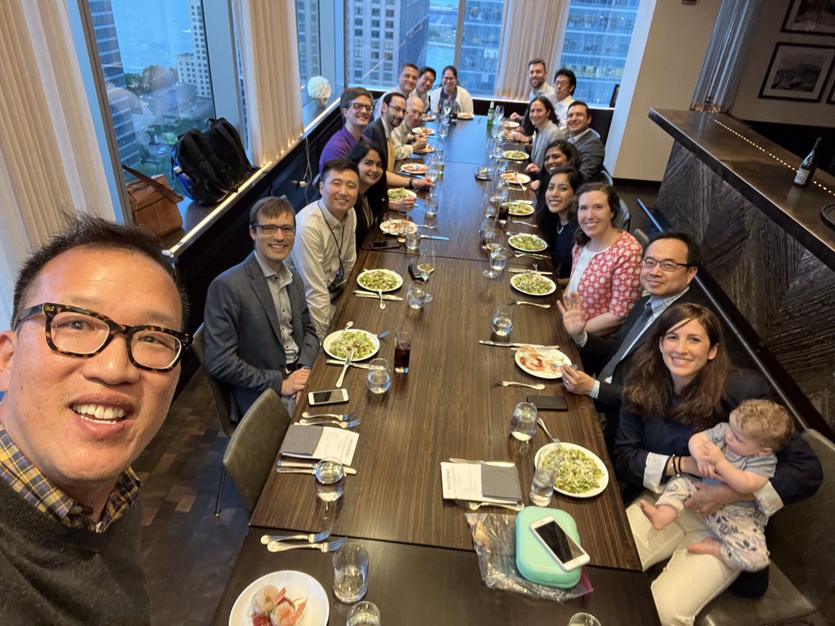 The Yale Heme-Onc Fellowship Fam at #ASCO23 😇

@YaleHemOnc @YaleCancer @curtperrymdphd @YaleIMed @AdrianaKahnMD @NorinAnsariMD @RossMerkin @ThejalSrikumar @ASCO @ASCOPres @YaleMed #AlfredIanLee