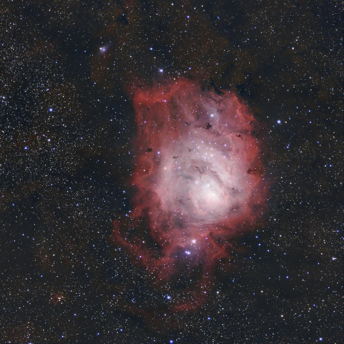 M8 lagoon Nebula [by astrounicornfart]
  
 #astronomy #astrophotography