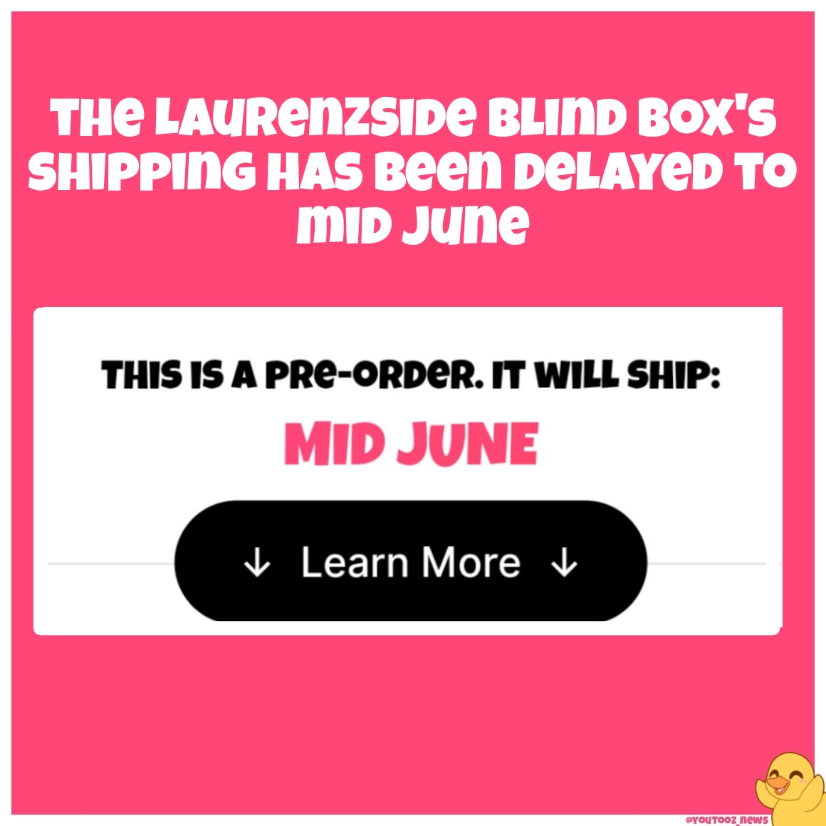 Laurenzside youtooz news on Twitter: "The LaurenZSide Blind Box's shipping has been