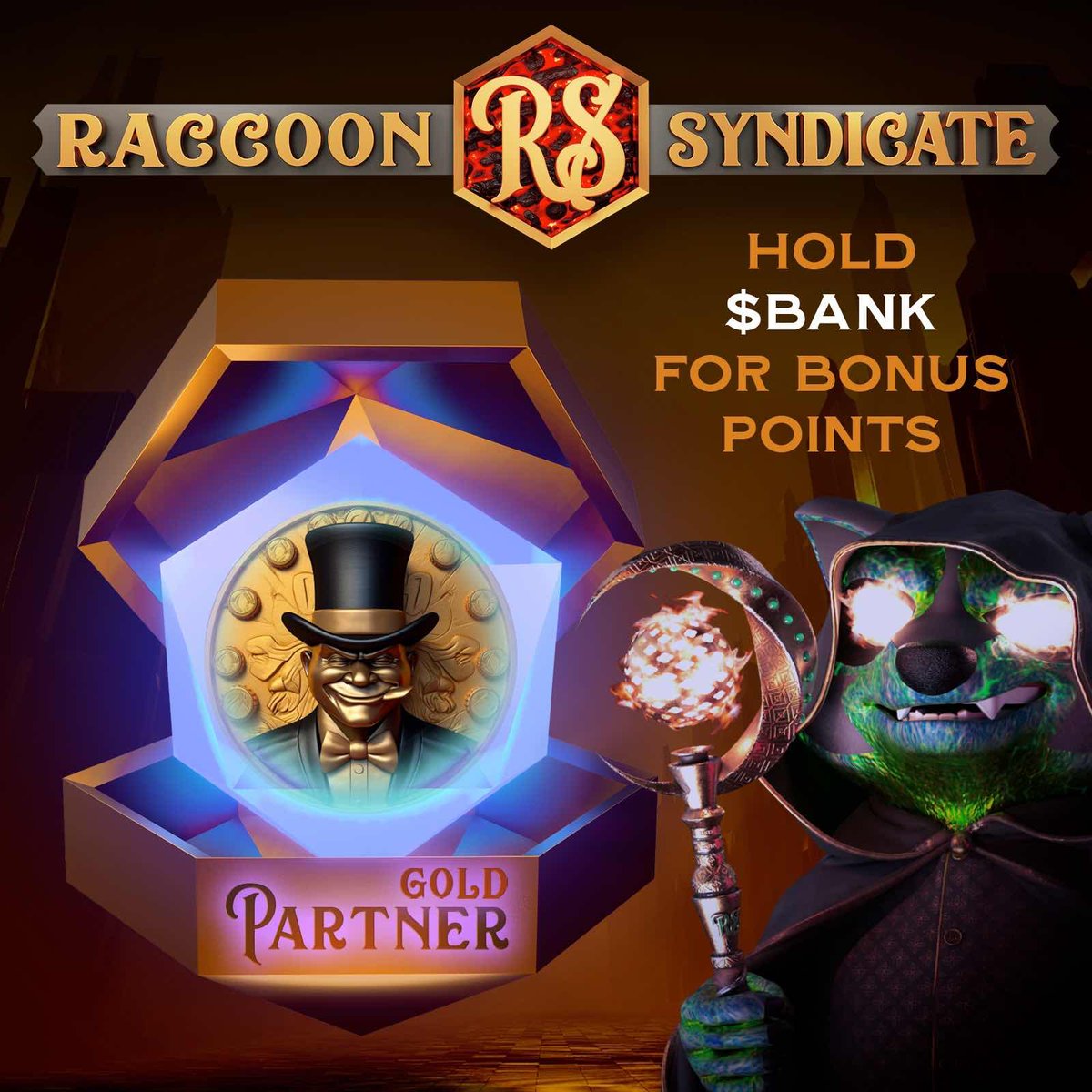$BANK (@bankerlabs) on Twitter photo We are delighted to announce the long-term collaboration between $BANK and <a href="/RaccoonSyndicat/">Raccoon Syndicate</a> π
As our strategic partner, Raccoon Syndicate will play a crucial role in shaping the future of our project through the token, DAO, and game phases of our roadmap.
π¦π€π© We are delighted to announce the long-term collaboration between $BANK and <a href="/RaccoonSyndicat/">Raccoon Syndicate</a> π
As our strategic partner, Raccoon Syndicate will play a crucial role in shaping the future of our project through the token, DAO, and game phases of our roadmap.
π¦π€π©
