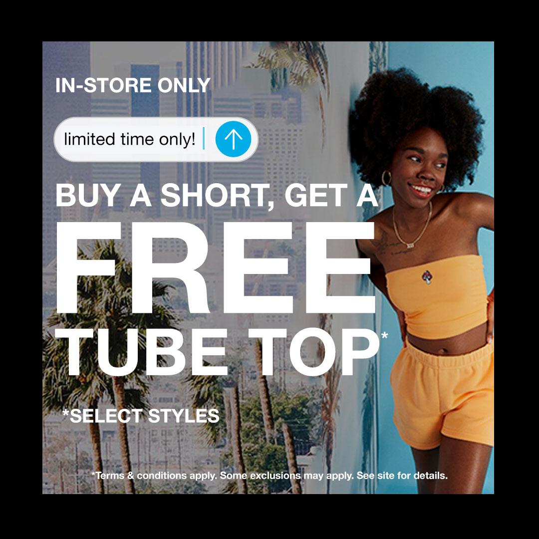 it's your LAST CHANCE to score a FREE tube top! 🤩 #rue21 #lastchance #deals ow.ly/MJ6Z50OEkIH