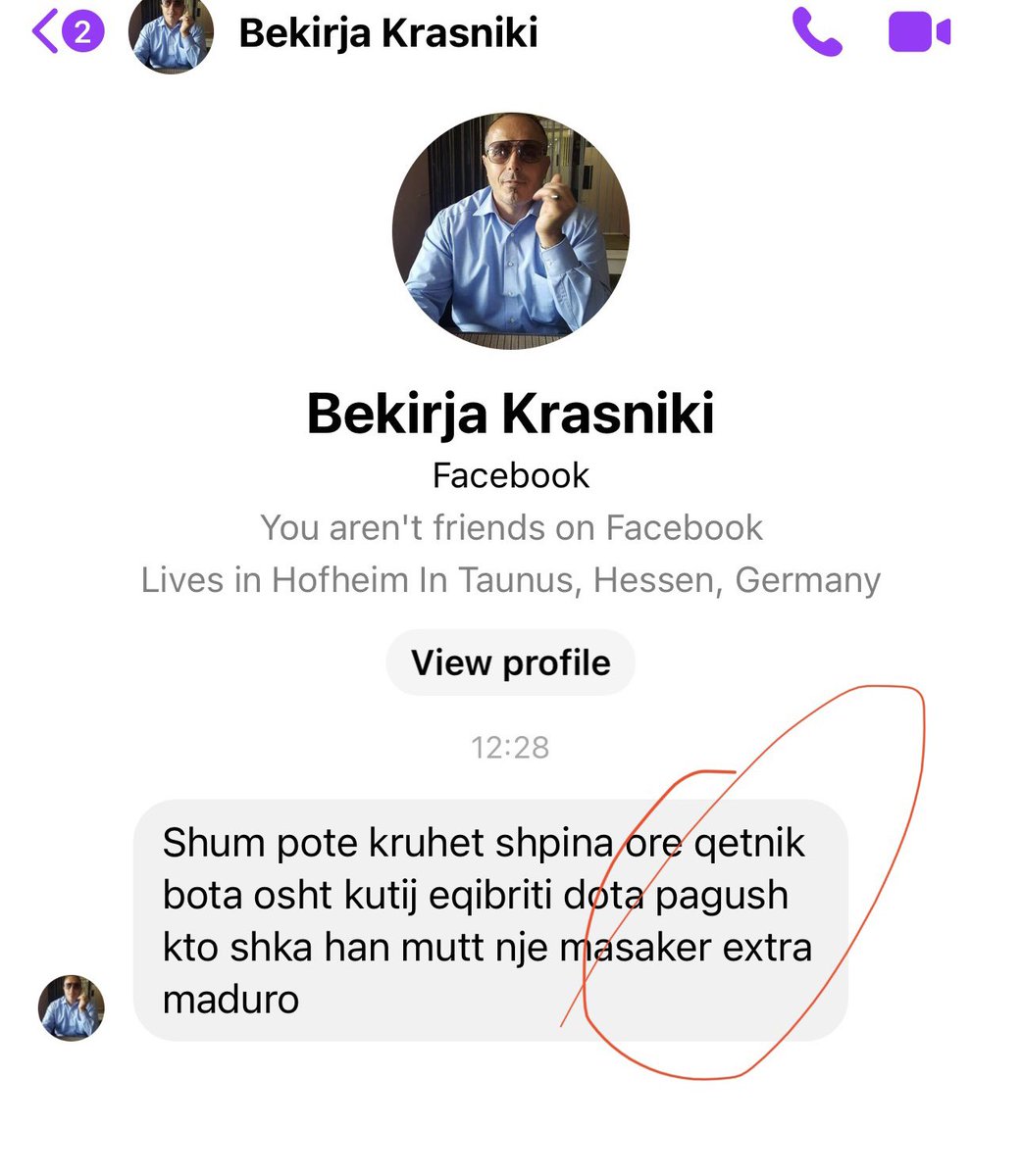 buzhala's tweet photo. 1. Bullet for you. 

2. You will pay it. 

3. Only Kallashnikov can fix you. 

I am receiving numerous additional threats simply because I am advocating for the Kosovo government to align its actions with our allies, such as the US and Germany.

Furthermore, I am urging the Kosovo government not to fall into the Russian trap by provoking or responding to conflicts.