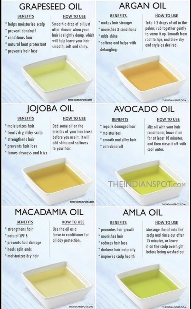 Different oils and their benefits to your HAIR SCALP 

#Hair #selfcare #scalp #oil #hairoils