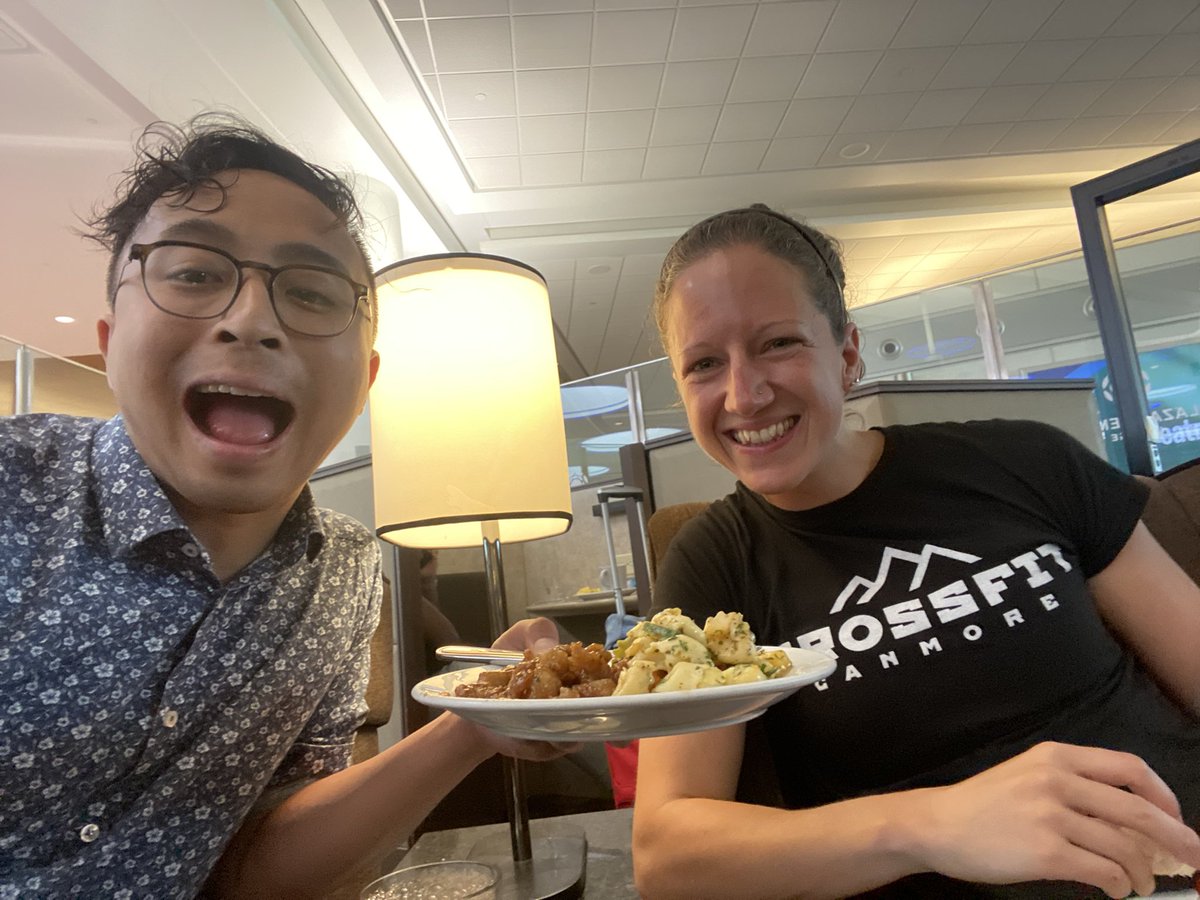 vviet93's tweet photo. Post #ACEA23 airport lounge with @GillianPetit https://t.co/5nlxr33w77