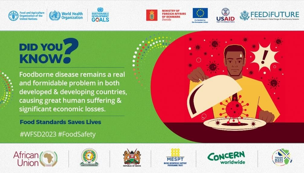 1 day to the Word Food Safety Day Summit
#foodsafetyKey #wfsd2023 #worldfoodsafetyday2023