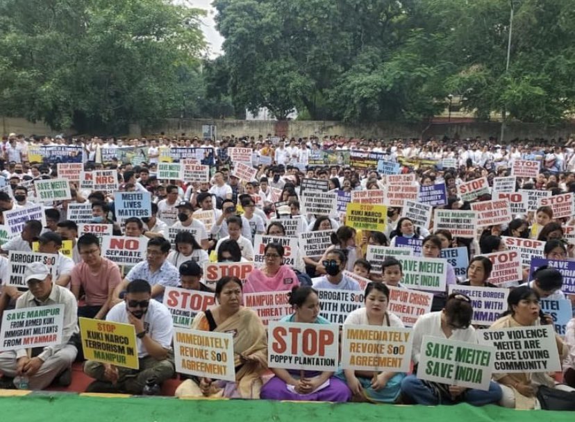 This rally is a call against divisive forces and external aggression. We must stand together and reject the forces that seek to divide us. The peaceful coexistence of Meitei, indigenous Kuki, Naga, Meitei Pangal and other communities is paramount.

By coming together in such…