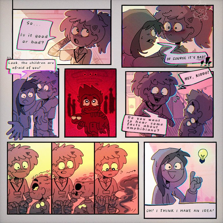 •Legendary Scar• on Twitter "2/3 amphibia amphibiafanart MarcAnne"