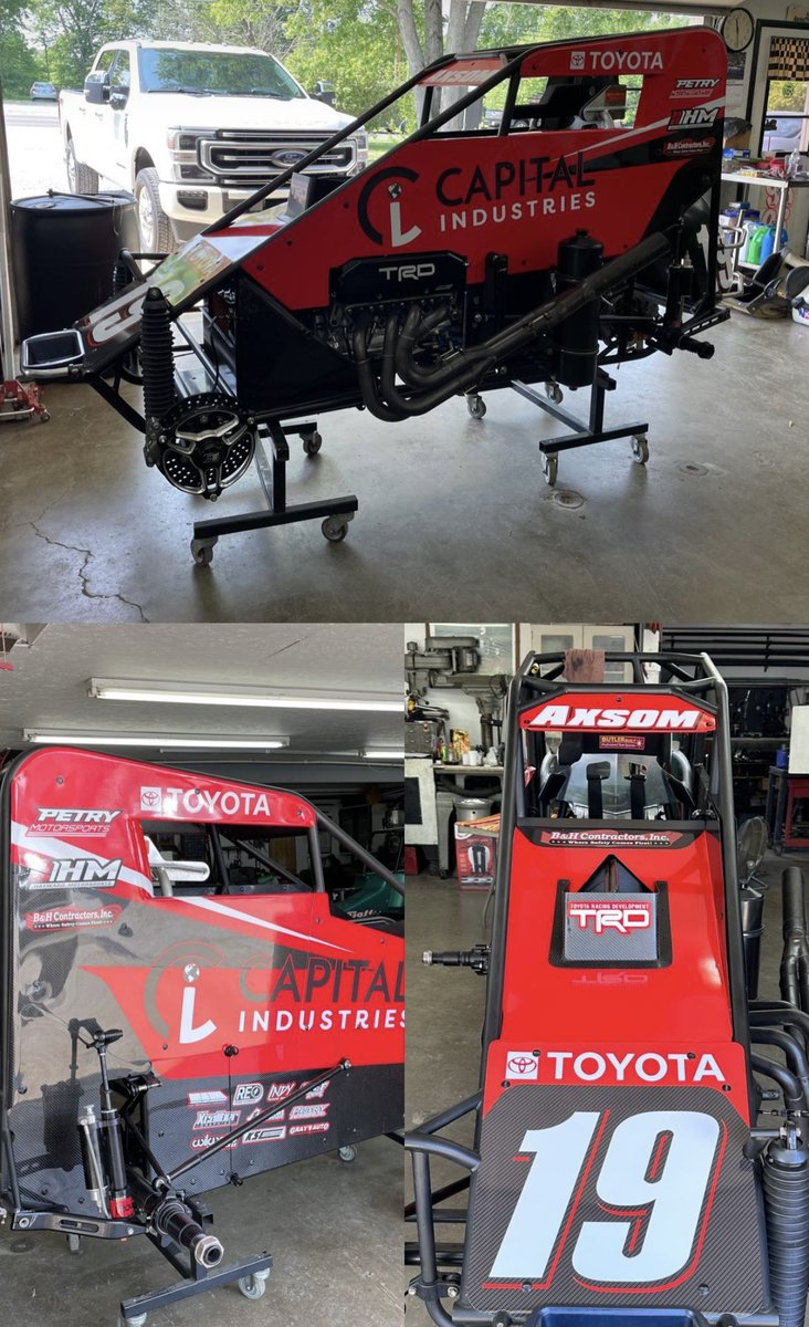 Eaxsomracing's tweet photo. @PetryMotorsprts is back for #IndianaMidgetWeek๐๐ป
โจThanks to all the crew for making this one happen! Going to be a FUN WEEKโจ
First stop @TSS_Haubstadt "The Class Track" @USACNation
Tune in Live @FloRacing
@ToyotaRacing WCI https://t.co/Xmys9OL8pS