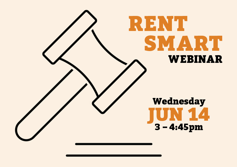 SolidGround's tweet image. Are you being threatened with eviction by your landlord or property manager? Join the next Rent Smart Webinar to learn about your rights and options. Tenant Counselors will help answer questions about causes, what an unlawful detainer is, and more. solid-ground.org/events/rent-sm…