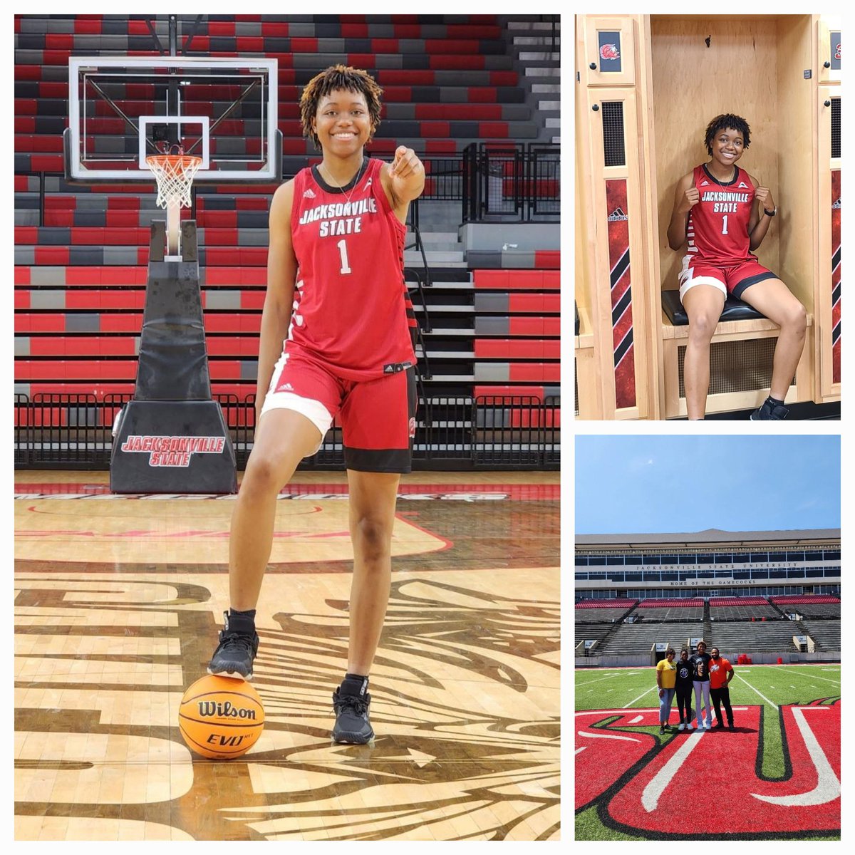Thank you @CoachPietri , Coach Wise, and Coach Towns for the Awesome visit to Jacksonville State University! 
#Determination🙏 🏀 ❤️ 🔥