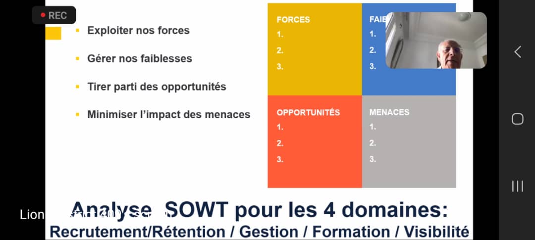 Une séance de formation en ligne très réussie au District 409. Merci au Lion Gouverneur <a href="/SergeNdayitabi/">Serge Ndayitabi</a> merci au Formateur @Nejibchaabouni
