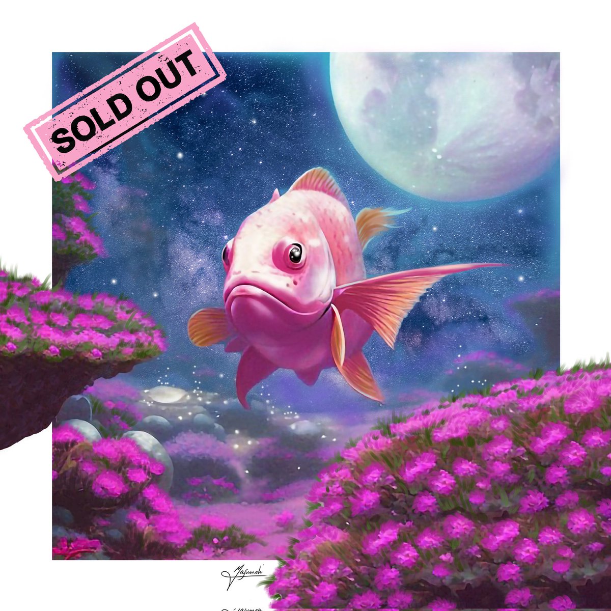 ✨Delusion🐟
All of 5 editions are completely 
SOLD OUT

Thank u dear <a href="/ShelbyExchange/">Shelby Exchange</a> for ur purchase🩵🌌

#NFT #objktnft #cleannfts #tezosnft #tezoscommunity #NFTartwork #tezos #NFTPLUS #TNTNFT