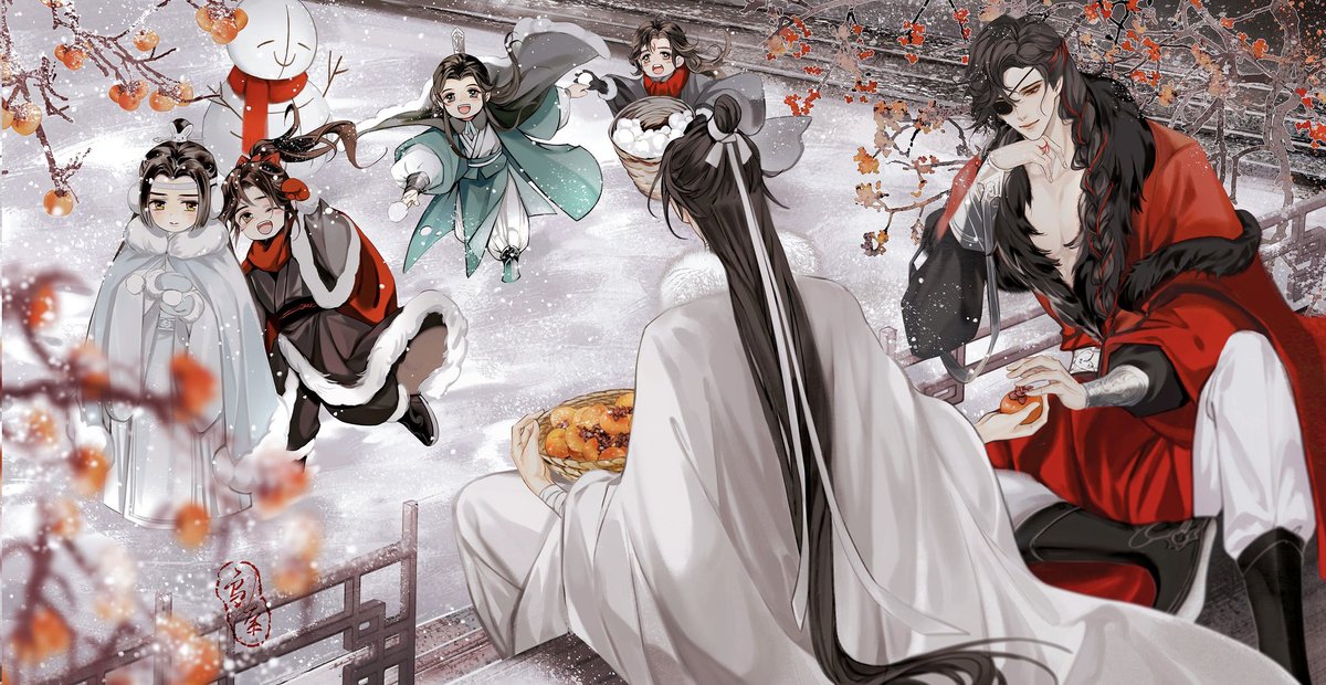 withhualian's tweet photo. 🥹❤️

Artist: 乌索Yu (weibo &amp; lofter)
Source:
(P1) https://t.co/W0jHSanKu7
(P2) https://t.co/E6f7siK4IH
(P3) https://t.co/fI8QovpK6a

#MXTX #天官赐福 #魔道祖师 #人渣反派自救系统 https://t.co/C9GfOo2Yg4