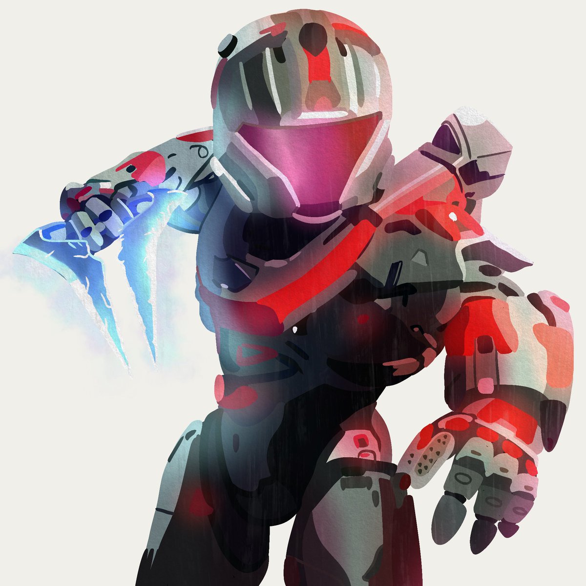 dragonbladealex's tweet image. Hi! Today I’m showcasing part 5/6 from Shawn on Instagram of their Halo friend group! Today I’m sharing NARUTONTF’s CQB Halo 5 Spartan! Stay tuned to see the final Spartan and end product soon! @Halo #Halo #Halo5 #HaloCommunity #HaloInfinite #digitalart